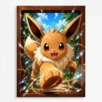 Poke - Eevee Metal Poster
  Wall Decor - A
