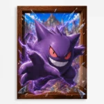 Poke - Gengar Metal Poster
  Wall Decor