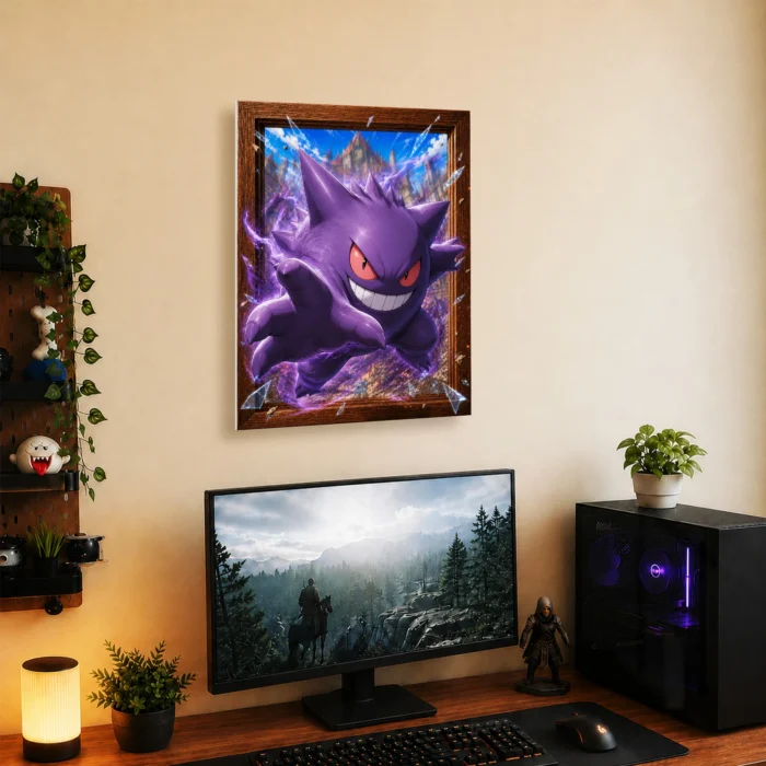 Poke - Gengar Metal Poster
  Wall Decor - Image 4
