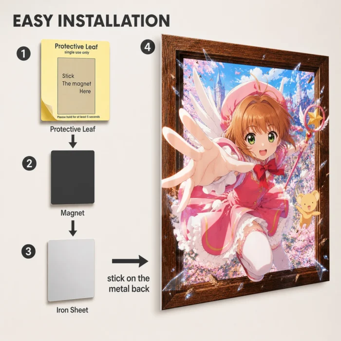 Cardcaptor Metal Poster Wall Decor - B - Image 2
