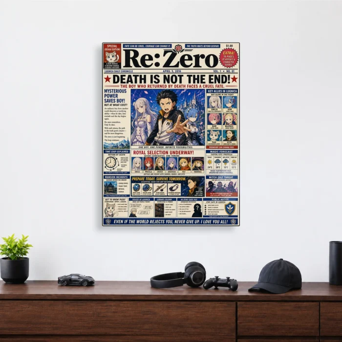 RZ Metal Poster Wall Decor - A - Image 3