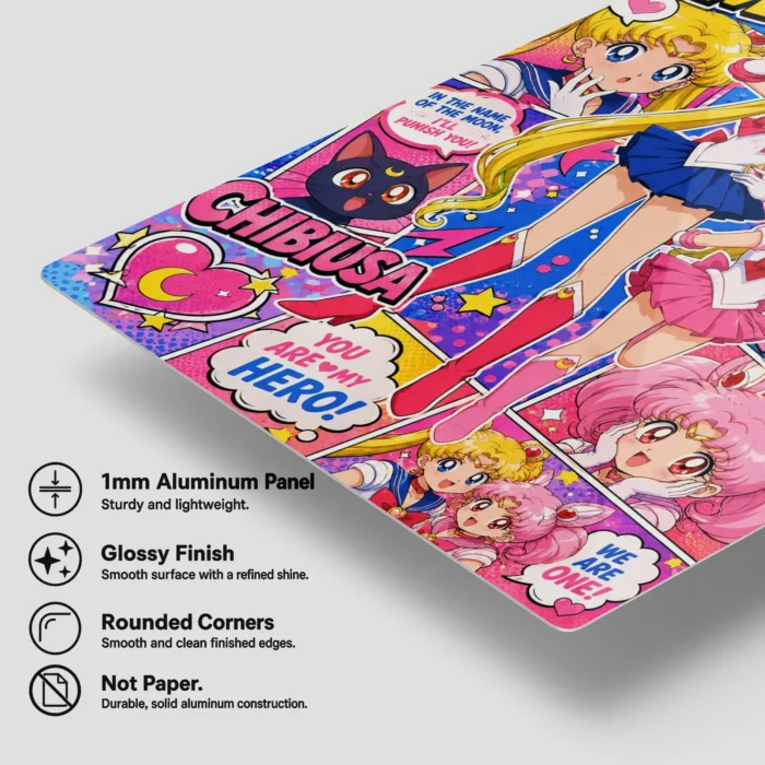 Sailor - Usagi Tsukino Metal Poster Wall
  Decor - Image 5
