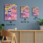 Sailor - Usagi Tsukino Metal Poster Wall
  Decor - Image 6