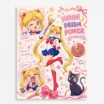 Sailor - Usagi Tsukino Metal Poster Wall
  Decor - A