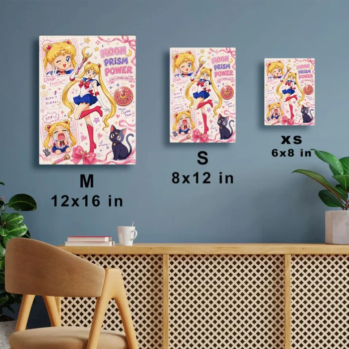 Sailor - Usagi Tsukino Metal Poster Wall
  Decor - A - Image 6