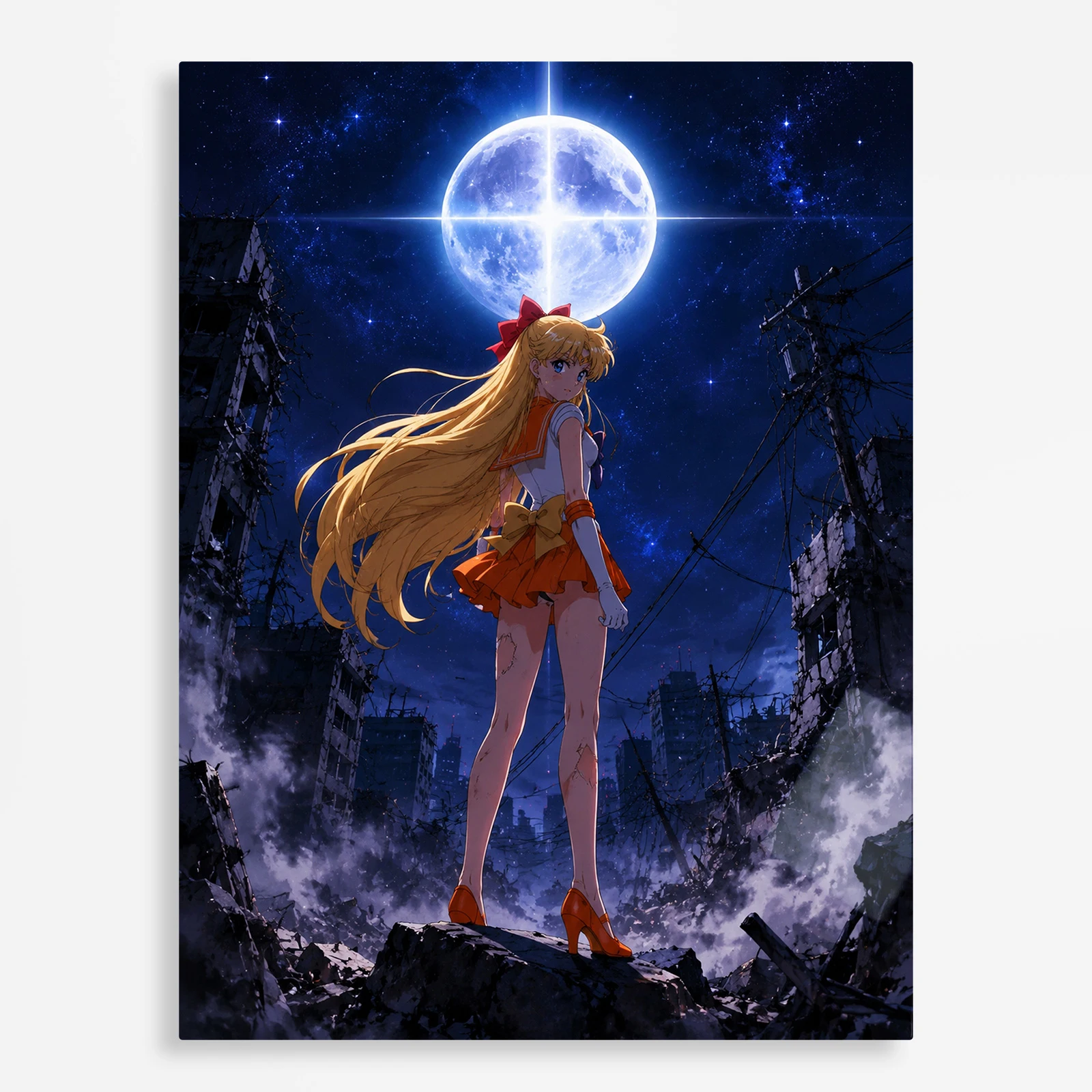 anime metal poster (357) s1 Sailor - Minako Aino Metal Poster Wall
Decor - Image 1