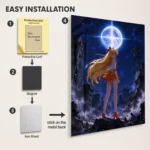 Sailor - Minako Aino Metal Poster Wall
  Decor - Image 2