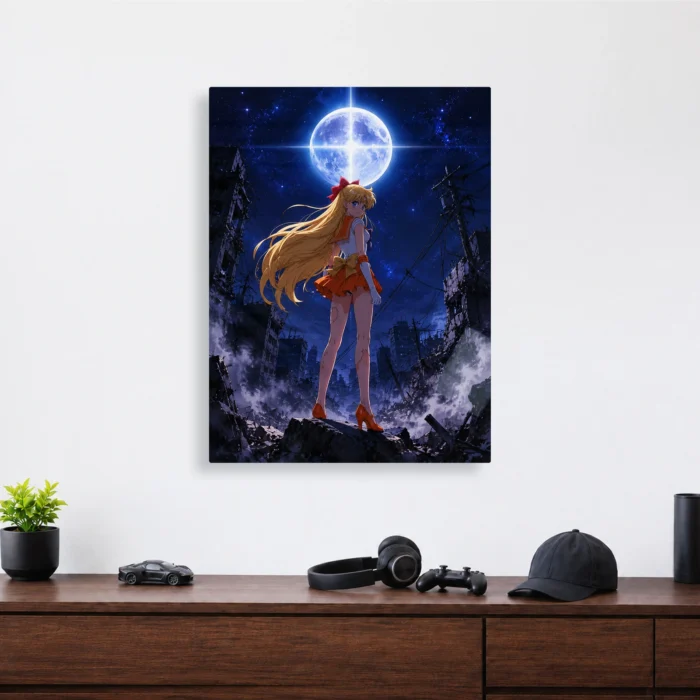 Sailor - Minako Aino Metal Poster Wall
  Decor - Image 3