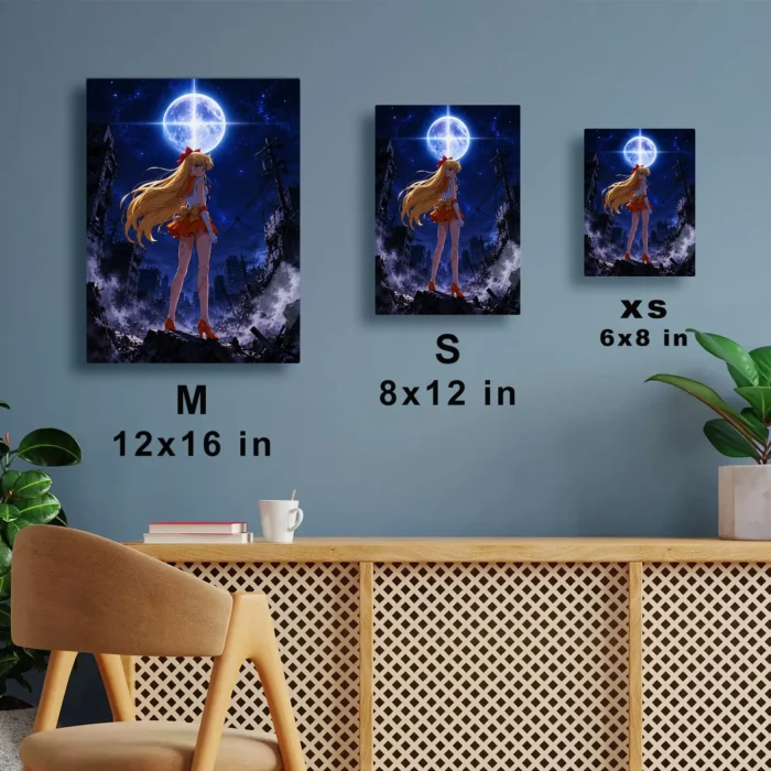 Sailor - Minako Aino Metal Poster Wall
  Decor - Image 6