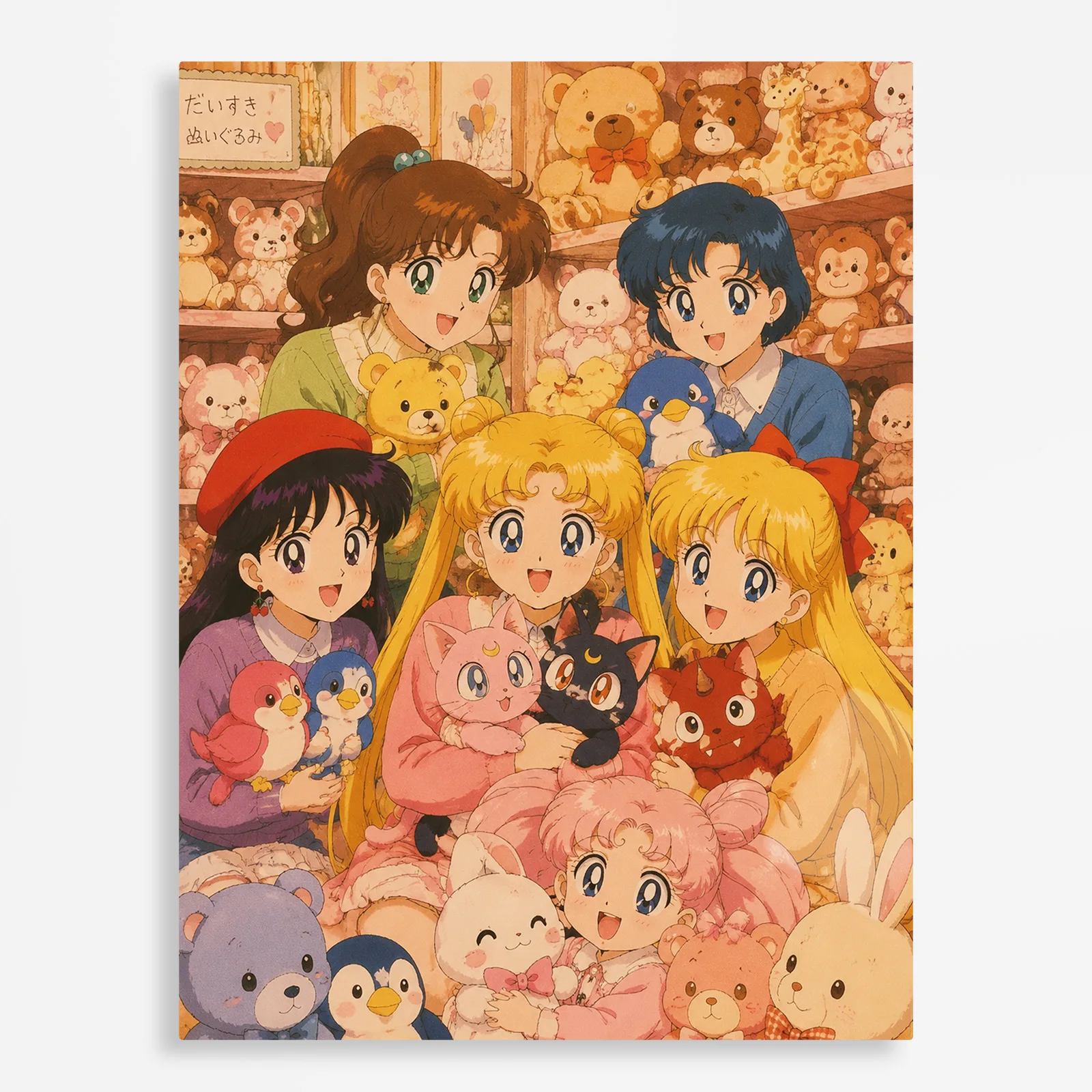 anime metal poster (359) s1 Sailor Metal Poster Wall Decor - Image 1