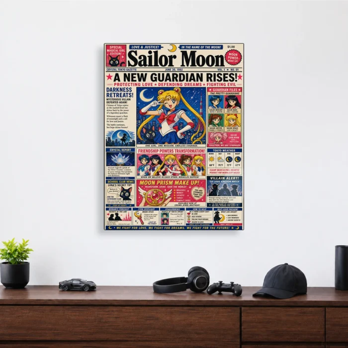 Sailor Metal Poster Wall Decor - A - Image 3