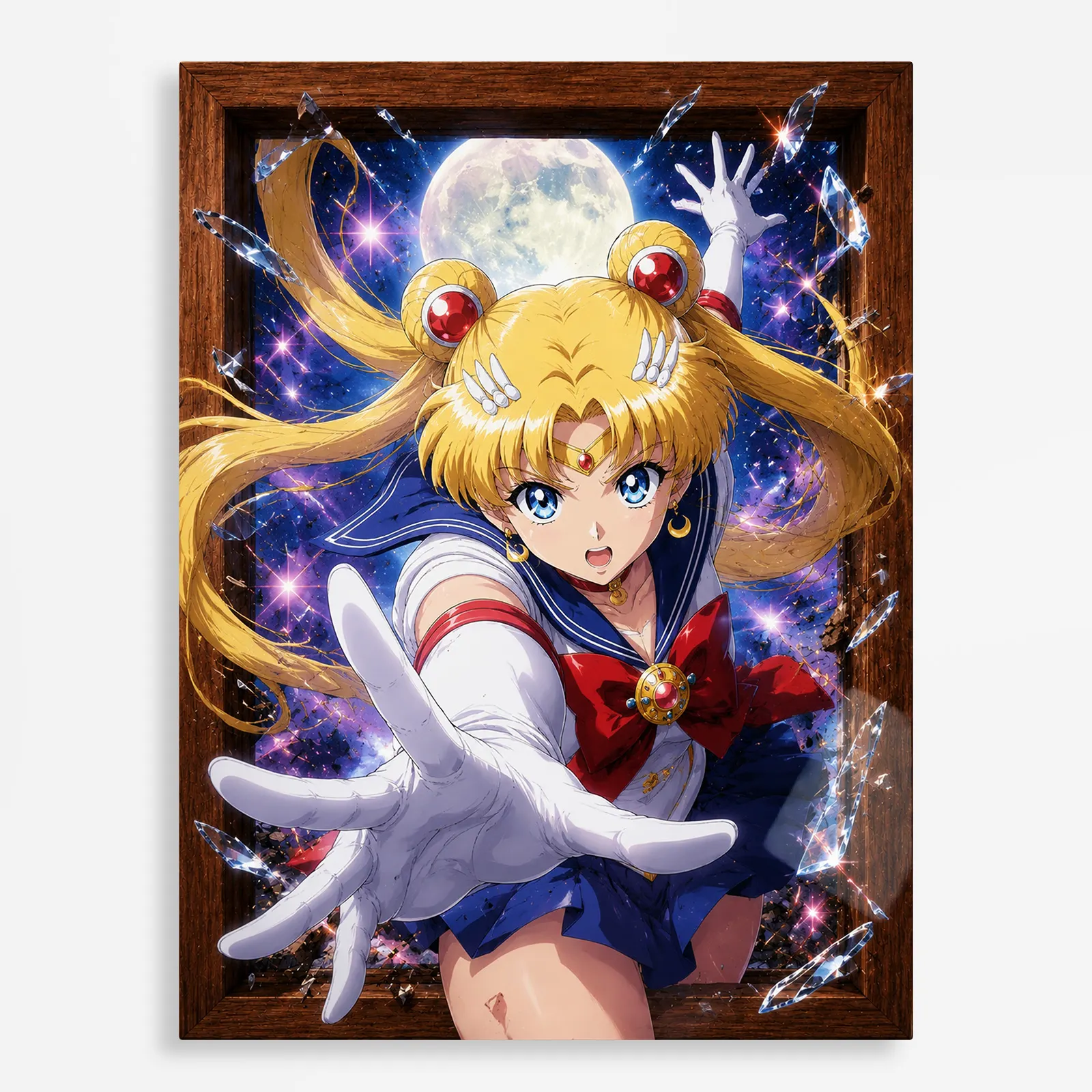 anime metal poster (361) s1 Sailor - Usagi Tsukino Metal Poster Wall
Decor - C - Image 1