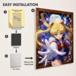 Sailor - Usagi Tsukino Metal Poster Wall
  Decor - C - Image 2