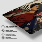 Samurai Metal Poster Wall Decor - Image 5