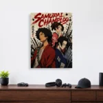 Samurai Metal Poster Wall Decor - Image 3