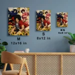 Samurai Metal Poster Wall Decor - C - Image 6