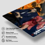 Samurai Metal Poster Wall Decor - D - Image 5