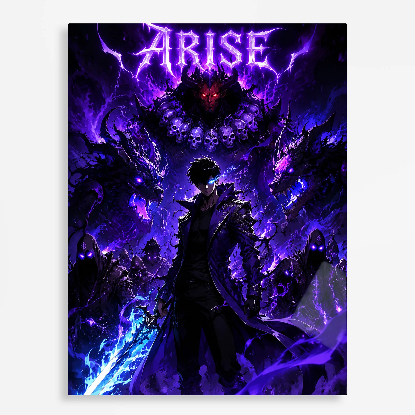 anime metal poster (369) s1 Solo Metal Poster Wall Decor - Image 1