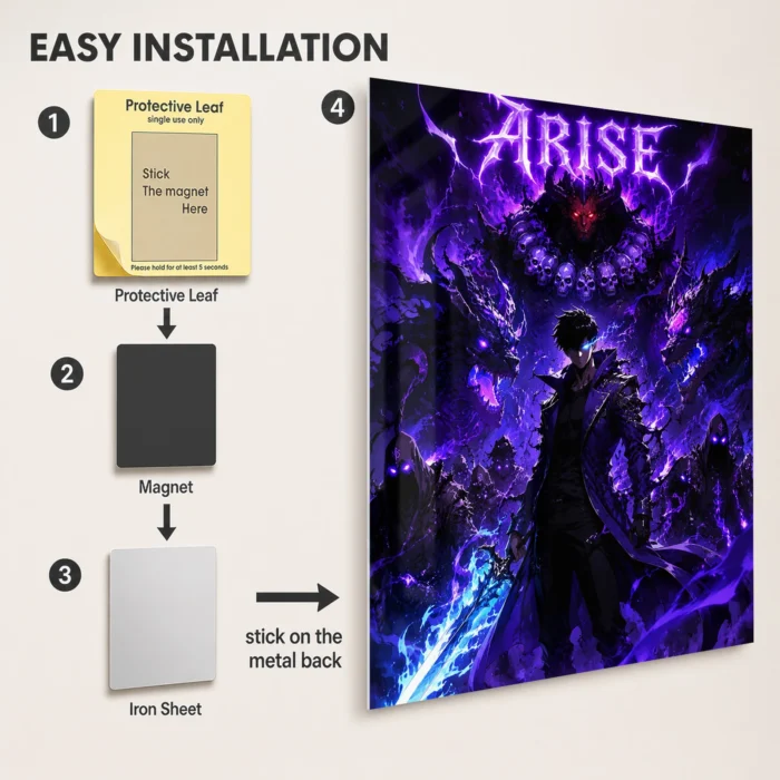 Solo Metal Poster Wall Decor - Image 2