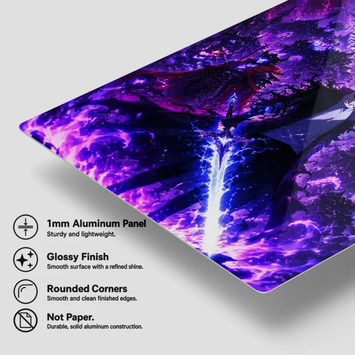 Solo Metal Poster Wall Decor - A - Image 5