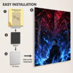 Solo Metal Poster Wall Decor - B - Image 2