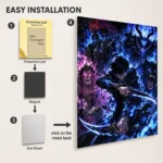 Solo Metal Poster Wall Decor - C - Image 2