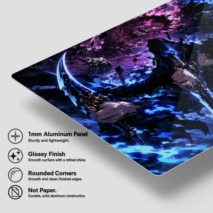 Solo Metal Poster Wall Decor - C - Image 5