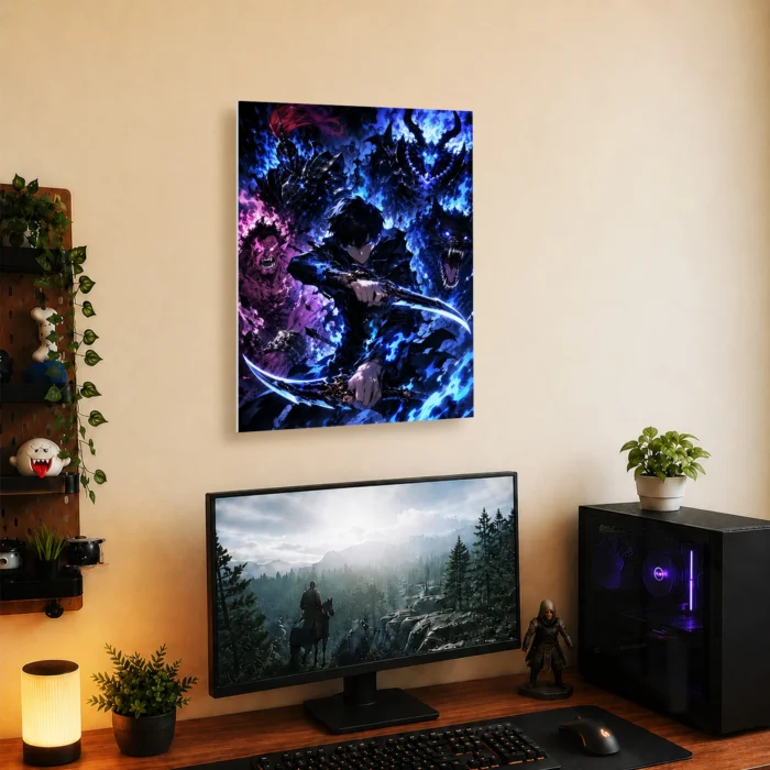 Solo Metal Poster Wall Decor - C - Image 4