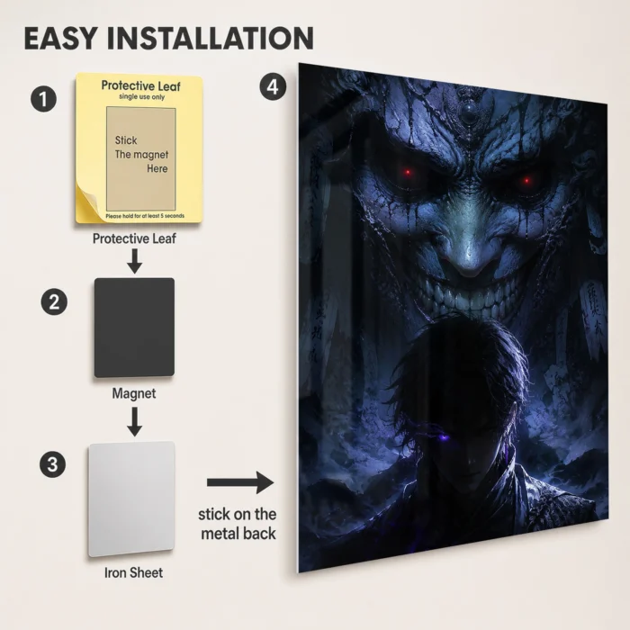 Solo Metal Poster Wall Decor - D - Image 2