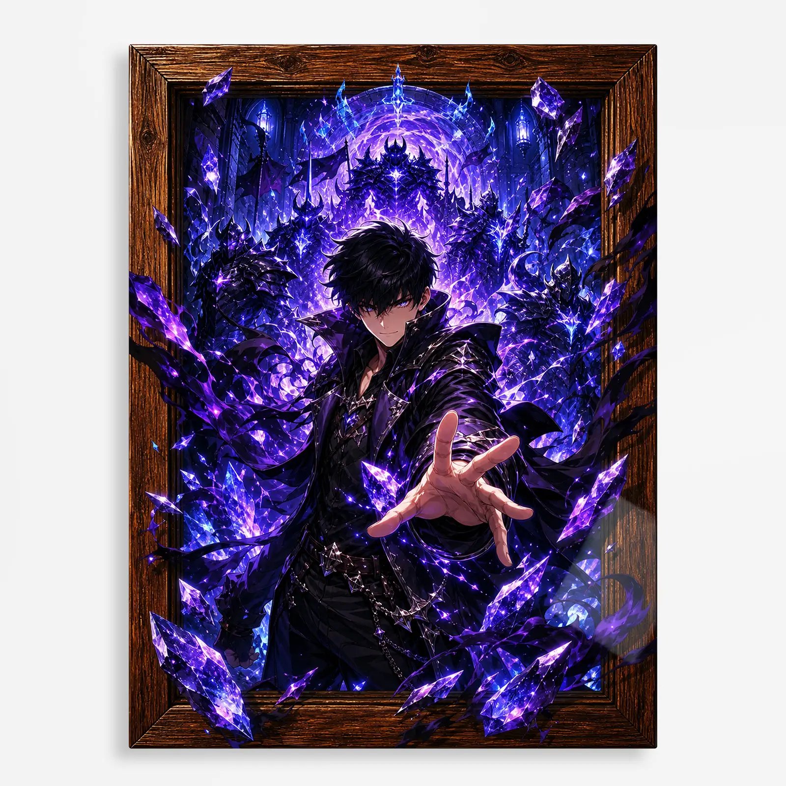 anime metal poster (375) s1 Solo Metal Poster Wall Decor - F - Image 1
