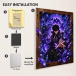 Solo Metal Poster Wall Decor - F - Image 2