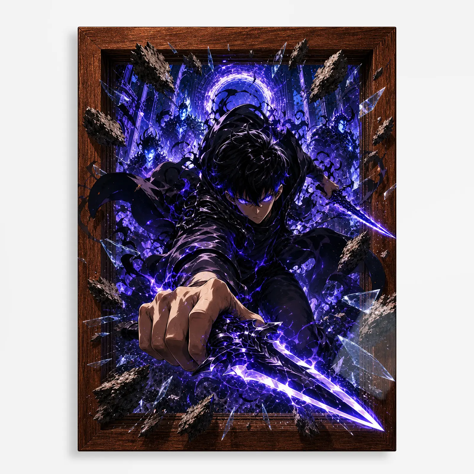 anime metal poster (376) s1 Solo Metal Poster Wall Decor - G - Image 1