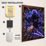 Solo Metal Poster Wall Decor - G - Image 2
