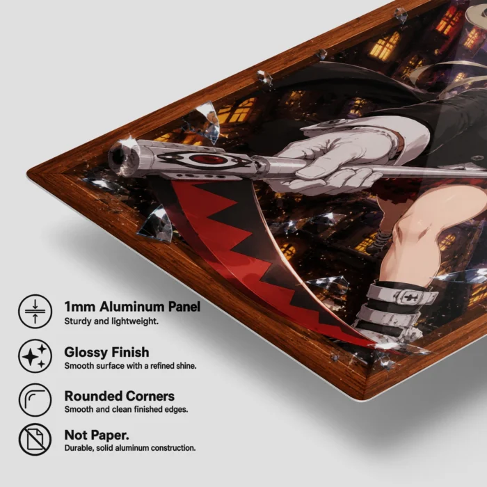 Soul - Maka Albarn Metal Poster Wall
  Decor - Image 5