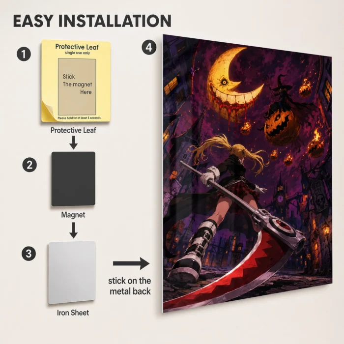 Soul - Maka Albarn Metal Poster Wall
  Decor - A - Image 2