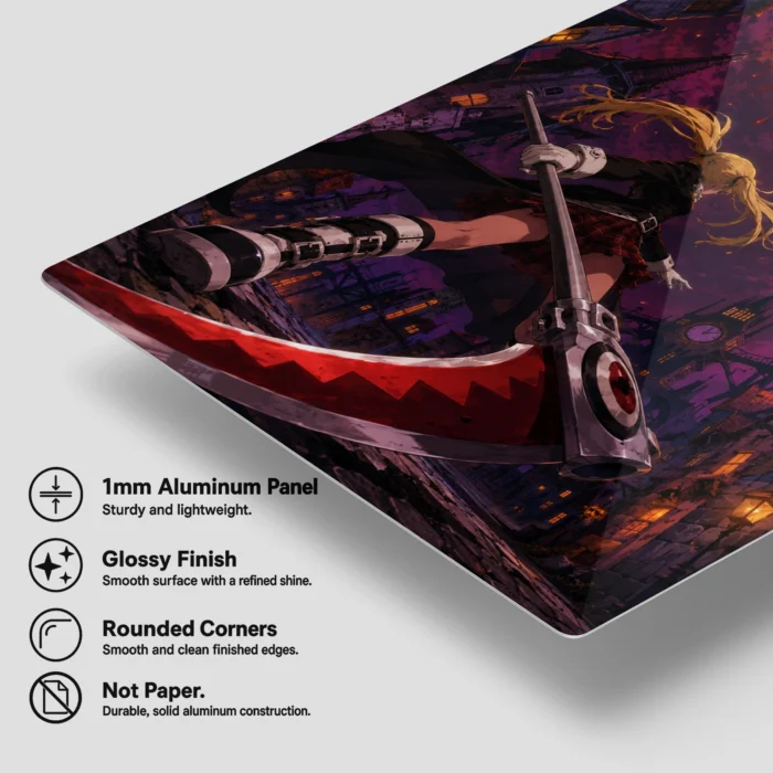 Soul - Maka Albarn Metal Poster Wall
  Decor - A - Image 5
