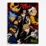 Soul Metal Poster Wall Decor - A
