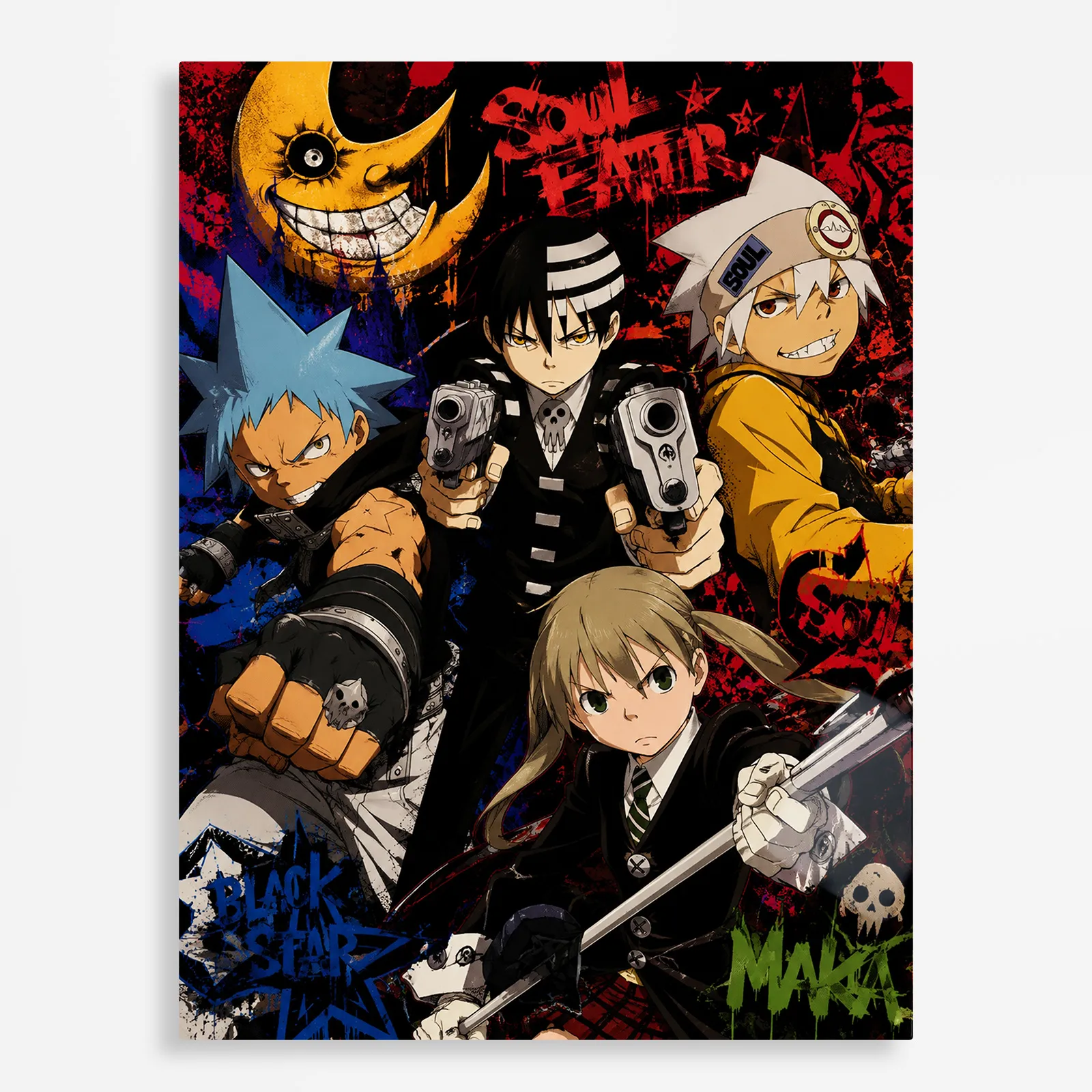 anime metal poster (380) s1 Soul Metal Poster Wall Decor - A - Image 1