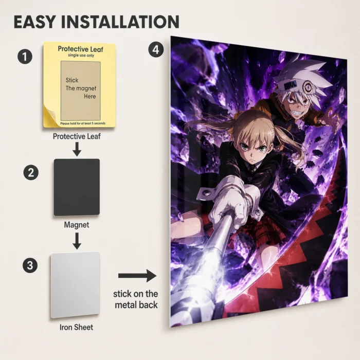 Soul Metal Poster Wall Decor - C - Image 2