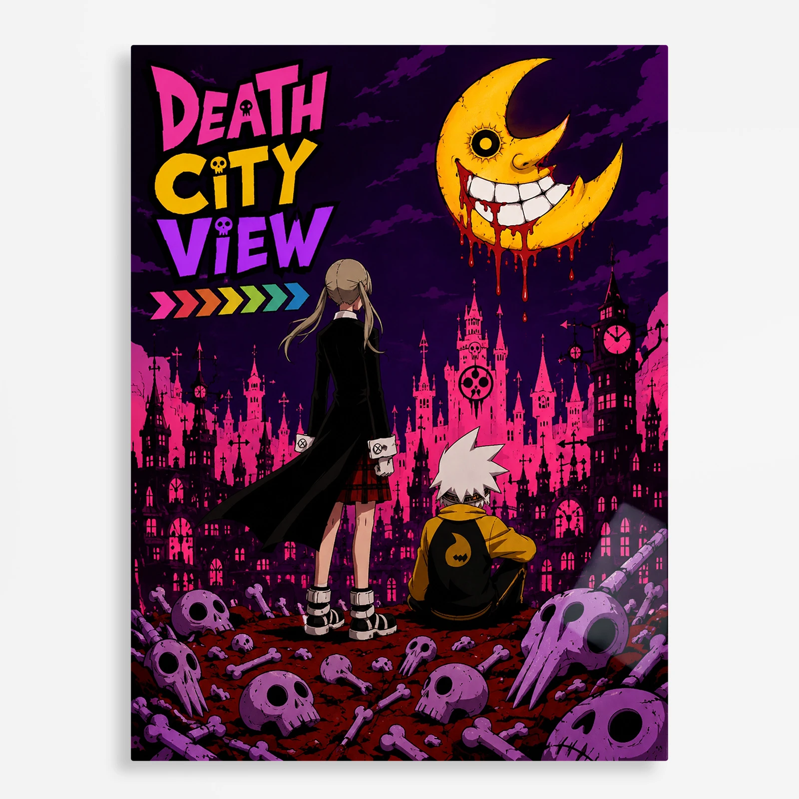 anime metal poster (384) s1 Soul - Maka Albarn Metal Poster Wall
Decor - B - Image 1