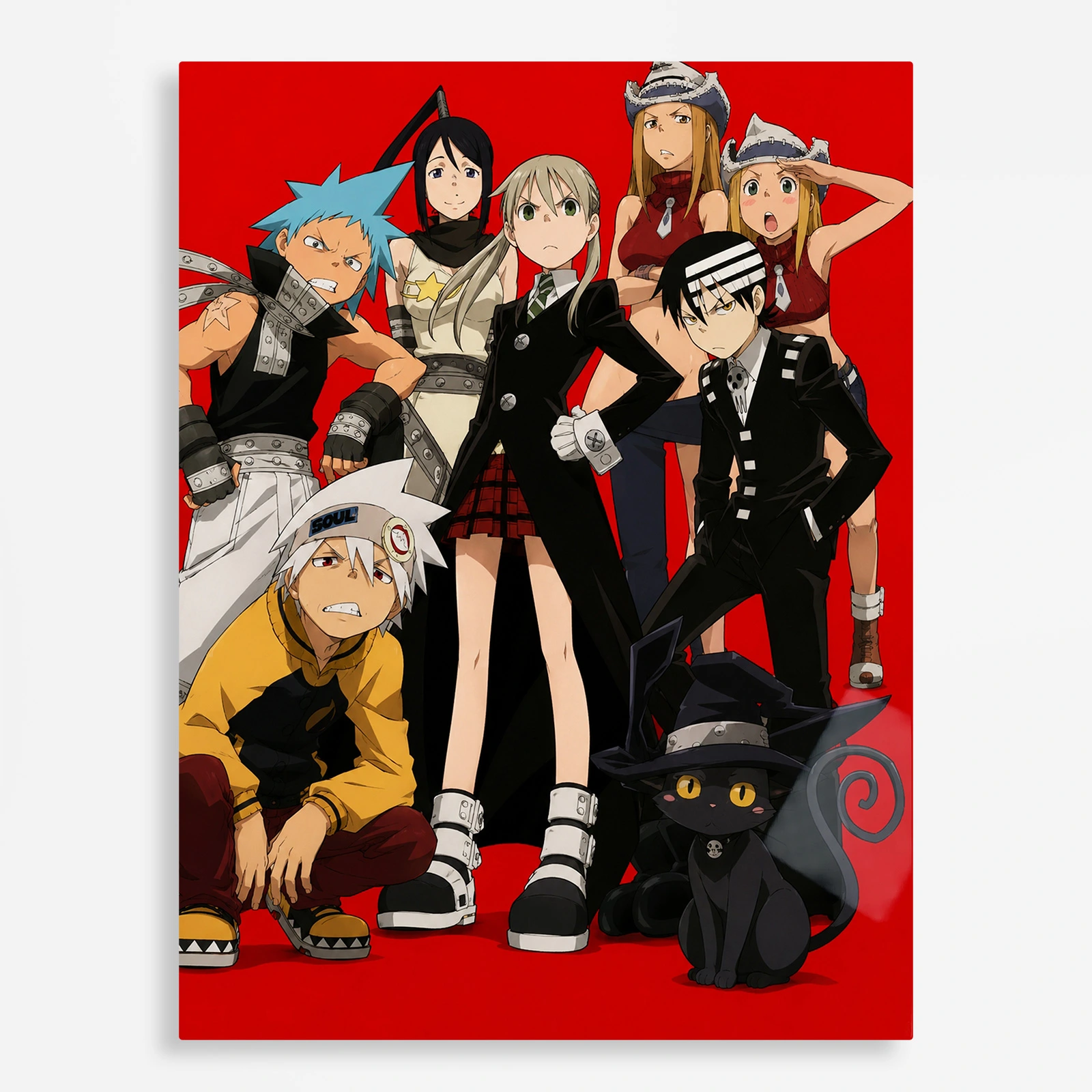 anime metal poster (386) s1 Soul Metal Poster Wall Decor - E - Image 1