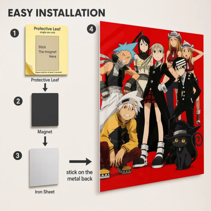 Soul Metal Poster Wall Decor - E - Image 2