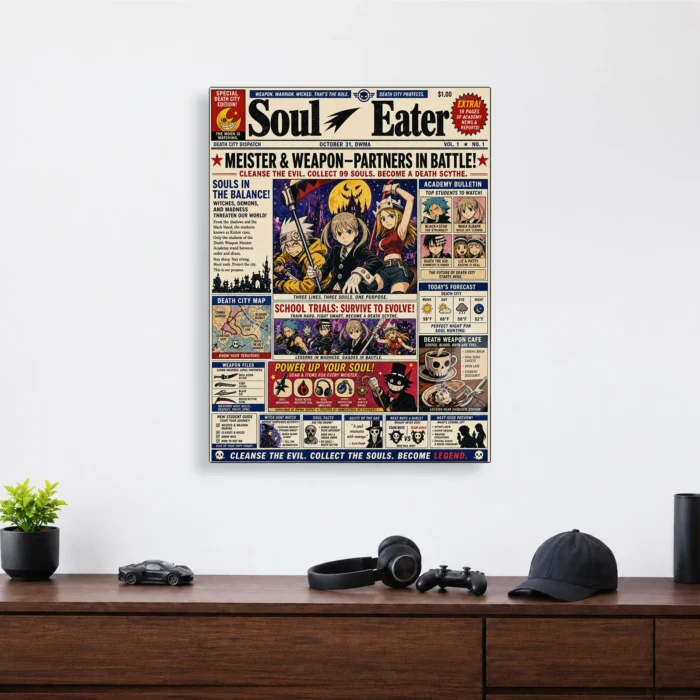 Soul Metal Poster Wall Decor - F - Image 3
