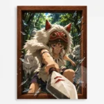 Forest Princess - San Metal Poster Wall
  Decor