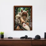 Forest Princess - San Metal Poster Wall
  Decor - Image 3
