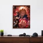 Chainsaw Power Metal Poster Wall Decor - Image 3