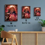Chainsaw Power Metal Poster Wall Decor - Image 6