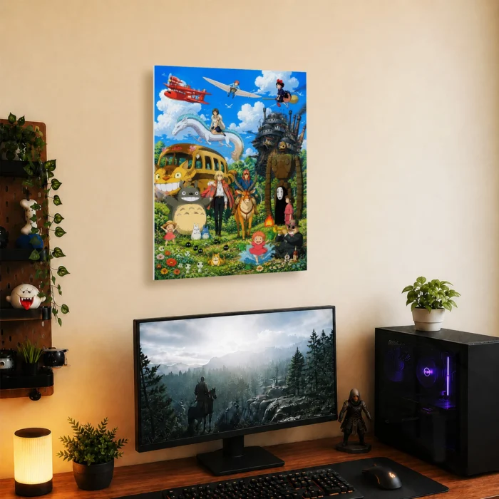 Ghibli Metal Poster Wall Decor - Image 4