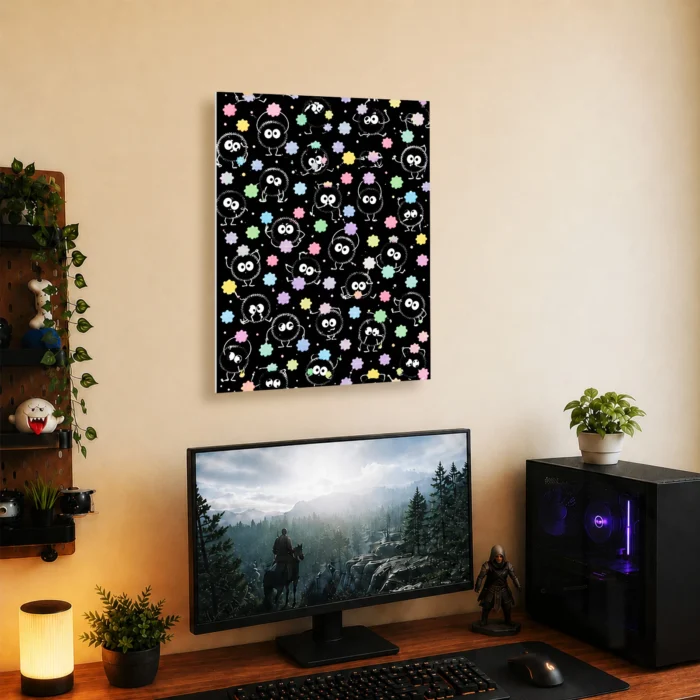 Forest Spirit - Soot Sprites Metal
  Poster Wall Decor - Image 4