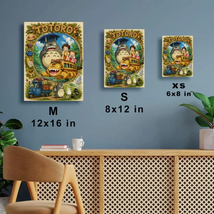 Forest Spirit Metal Poster Wall Decor - Image 6